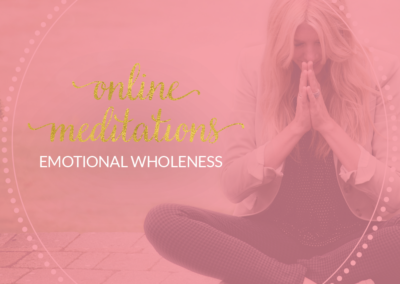 Emotional Wholeness