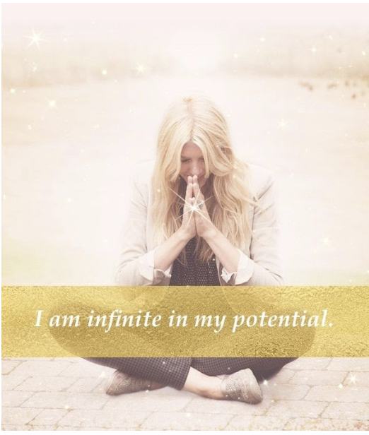 I am infinite in my potential.